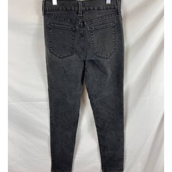 NYDJ Skinny Midrise Washed Black Jeans size 2 - Picture 3 of 4